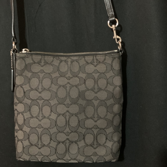Black Coach Crossbody Purse - Picture 2 of 3